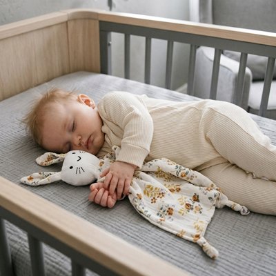 Doudou bebe tissu doux nuit
