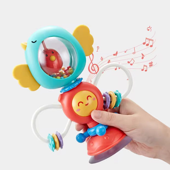Hochet musical pour bébé avec sons doux et apaisants