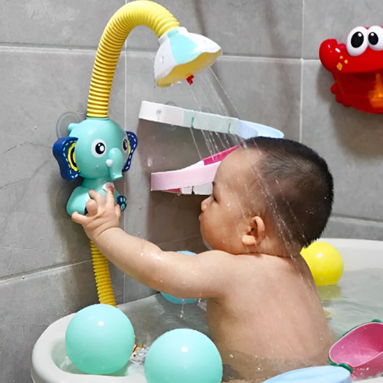 jouet-de-bain-elephanteau-bleu-ventouse-douchette