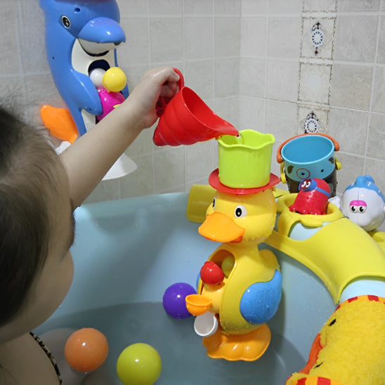 jouets-de-bain-roue-a-eau-canard-eau