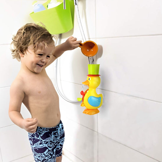 jouets-de-bain-roue-a-eau-canard-profil