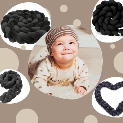 TRESSE DE LIT BEBE - Nuances Obscures - Bambins Shopping