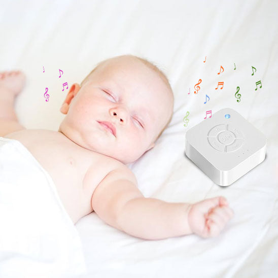 veilleuse bruit blanc bébé endormi paisible