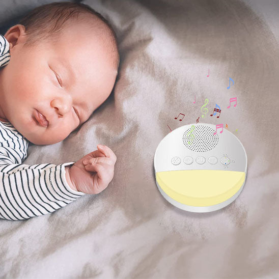 Bébé dort paisiblement avec la veilleuse bruit blanc - NuageBlanc