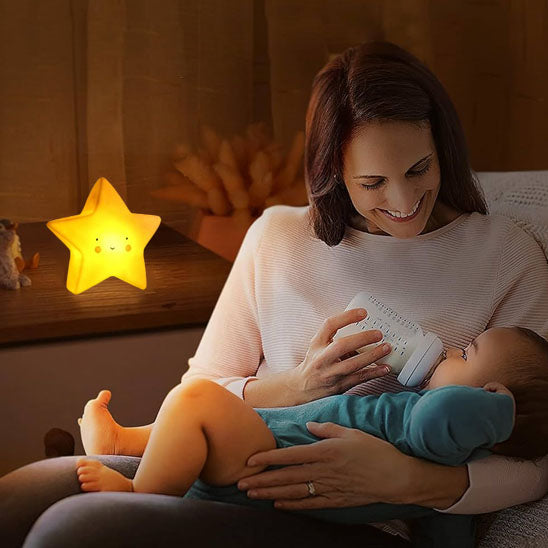 veilleuse-étoile-LED-sans-chaleur-sécurité-optimale-pour-bébé
