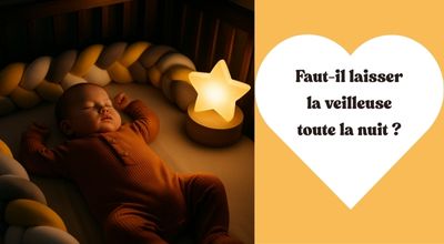 Faut-il laisser une veilleuse pour bébé ? - Bambins Shopping