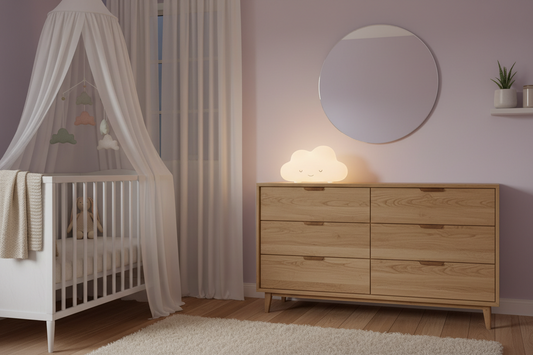 Où placer la veilleuse dans la chambre de bébé ?
