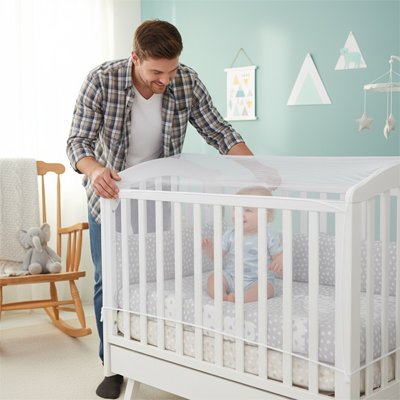 Moustiquaire lit bébé | Protection douce pour bébé