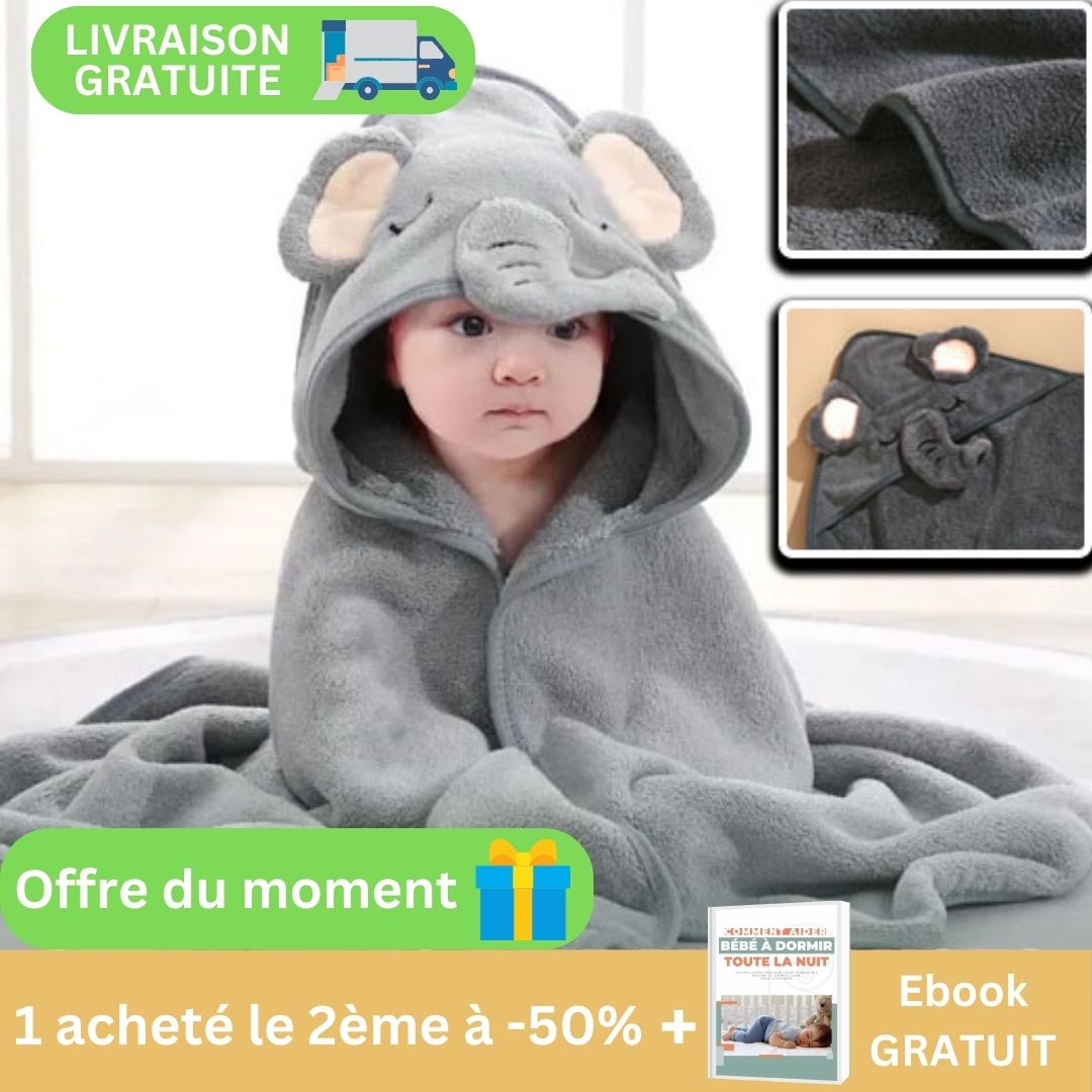 CAPE DE BAIN BÉBÉ | BabySplash™