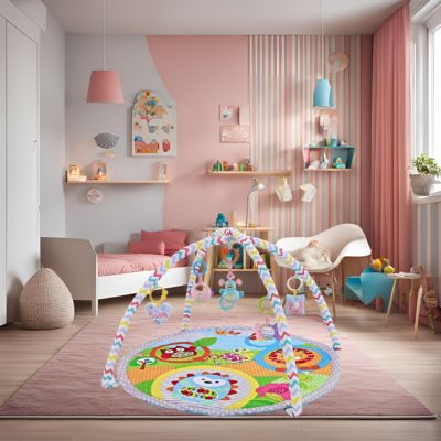 TAPIS D'ÉVEIL BÉBÉ - STIMULE LES SENS ET LA MOTRICITE