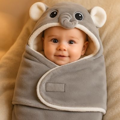 Bébé souriant nid d ange polaire