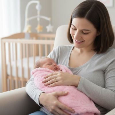 Couverture bébé – Câlin Moelleux