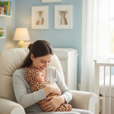 Couverture d emmaillotage – Nid de Tendresse 