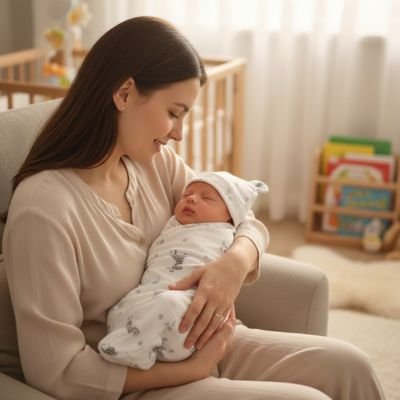 Couverture emmaillotage – Douce Enveloppe