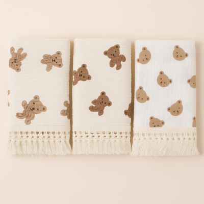 doudou couverture bébé oursons motifs