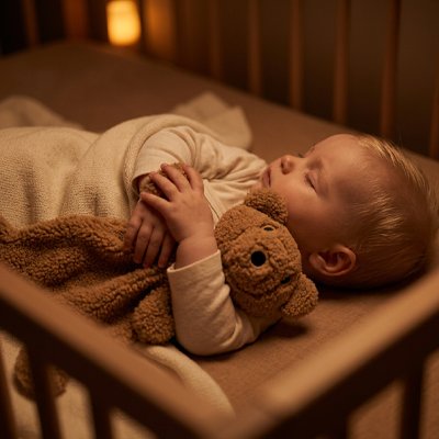 doudou ours bébé nuit apaisante