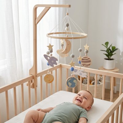 Mobile bebe chambre espace