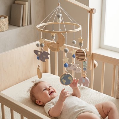 Mobile bebe planete