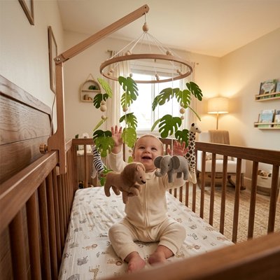 Mobile pour bébé animaux