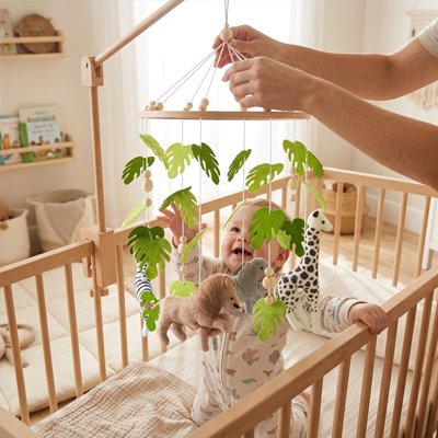 Mobile pour bébé safari