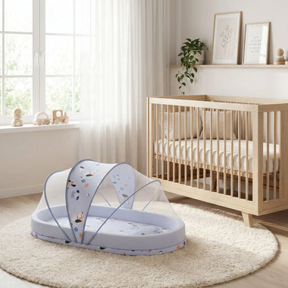 moustiquaire lit bébé chambre douce