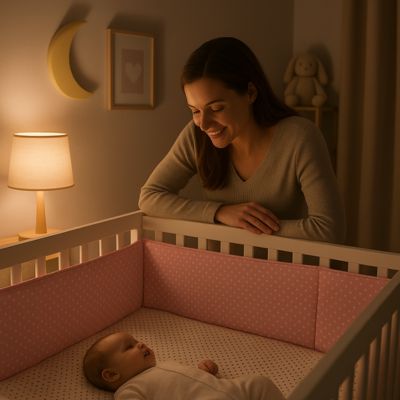 maman regarde bebe nuit