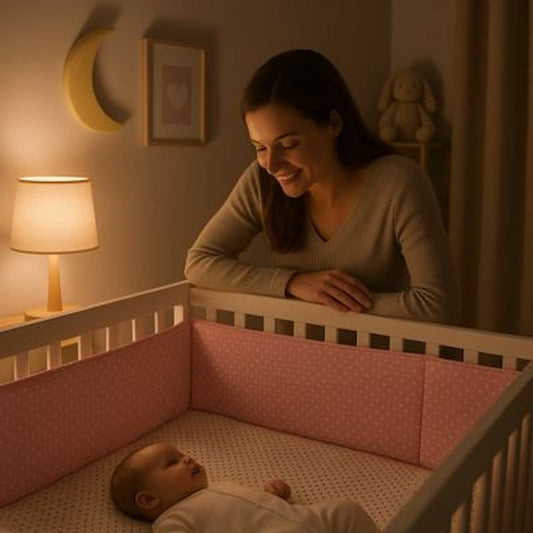 maman regarde bebe nuit