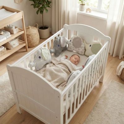 tour de lit bébé protection barreaux