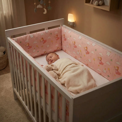 tour de lit pare-chocs bébé sommeil nuit