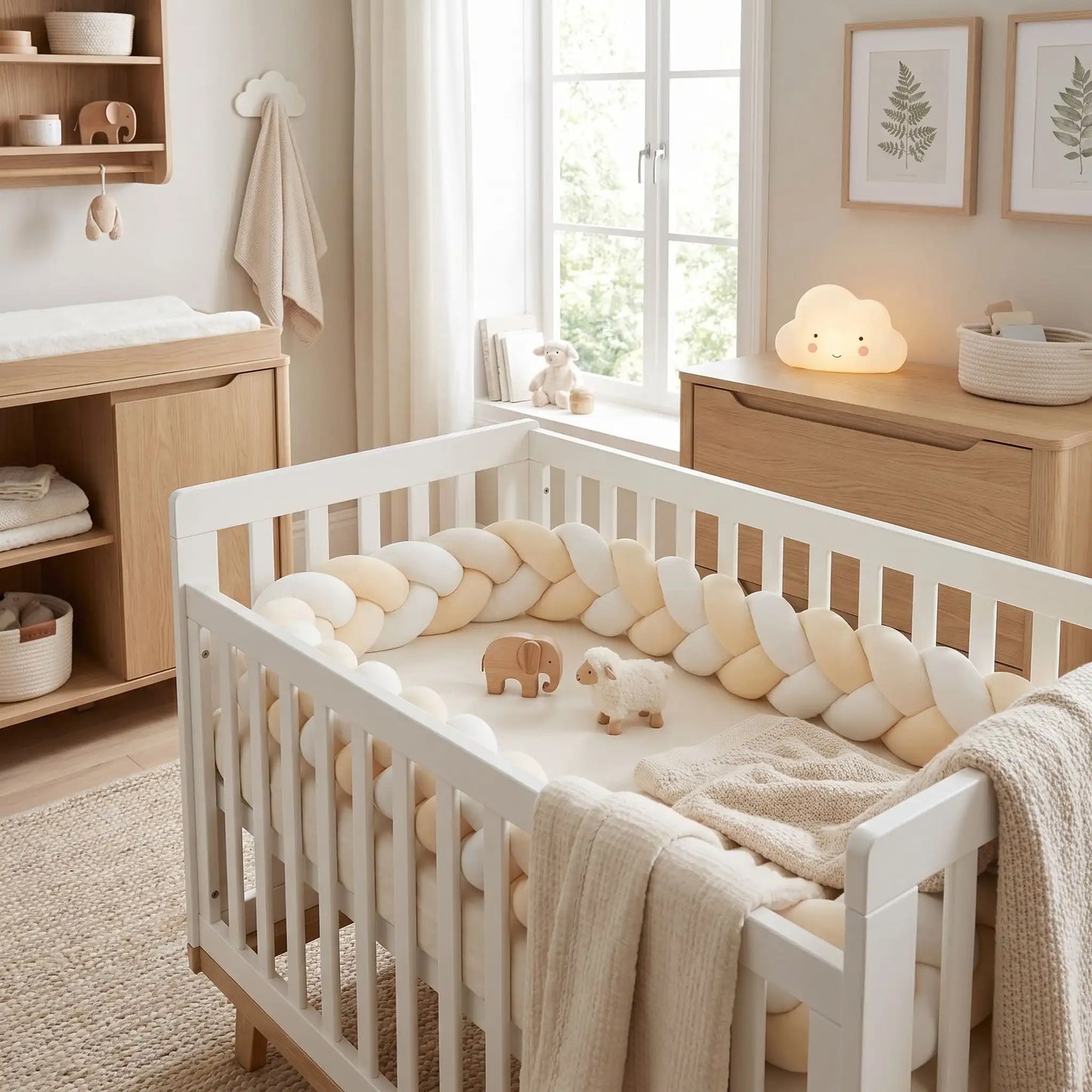 tresse de lit 4m chambre bébé