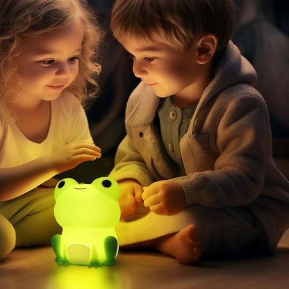 veilleuse bébé grenouille lumière apaisante enfant
