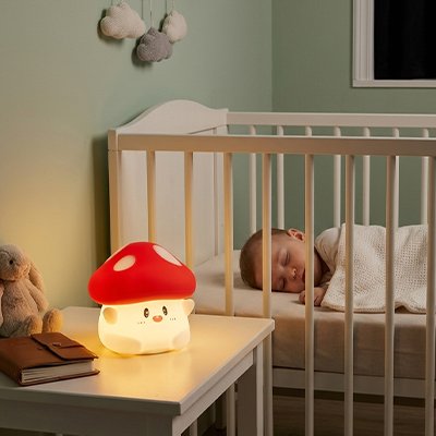 Veilleuse bébé lit bébé
