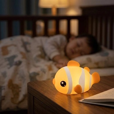Veilleuse bébé poisson de nuit