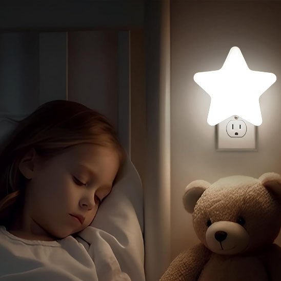 VEILLEUSE MURALE BÉBÉ - DOUCEUR ÉTOILÉE - Bambins Shopping