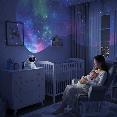 veilleuse projection apaisante sommeil bébé